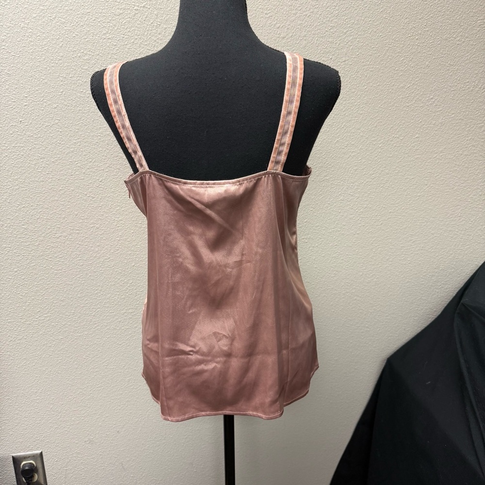 NWT White House Black Market Amelie Sequin Cami Small Antique Blush Tank - Picture 8 of 13